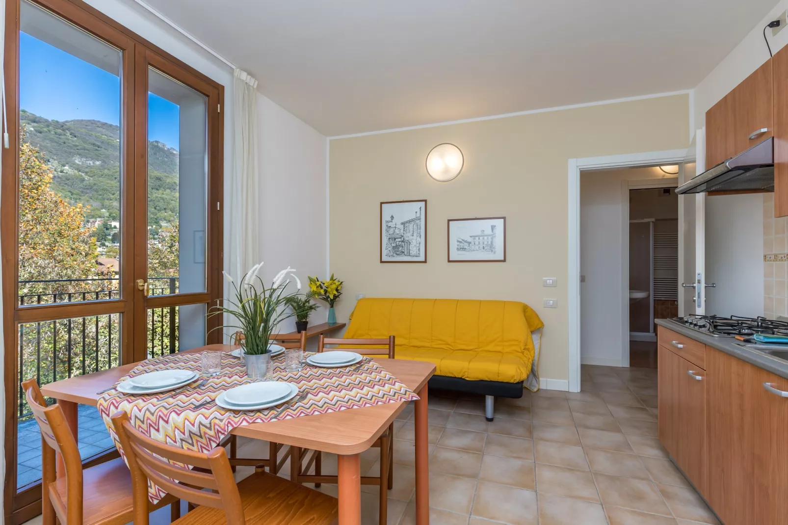 RESIDENCE PORTO LETIZIA - VILLAGE-BILOCALE 4 PAX 8226 - VGB4-Woonkamer