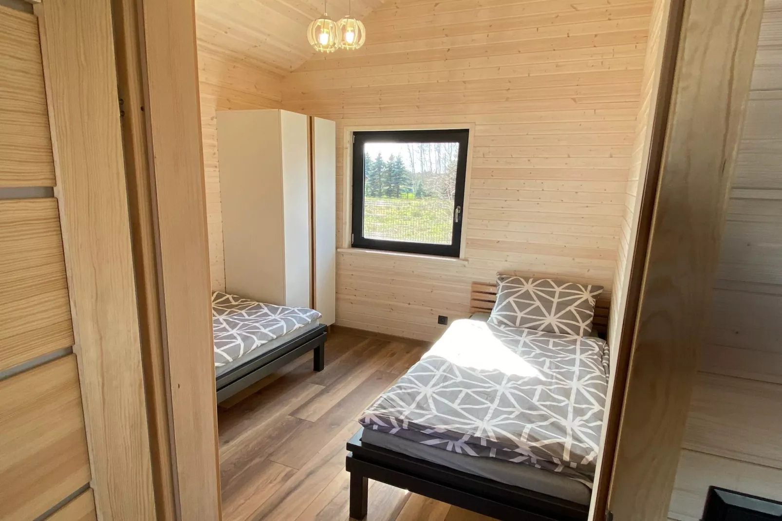 Skandynawskie domki letniskowe dla 5 osób Wicie-Slaapkamer