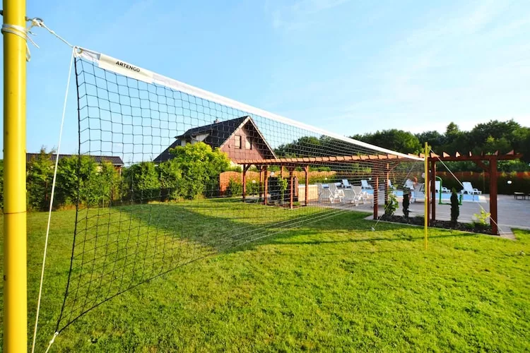 Domki wakacyjne z basenem i jacuzzi Osieki-Parkfaciliteiten