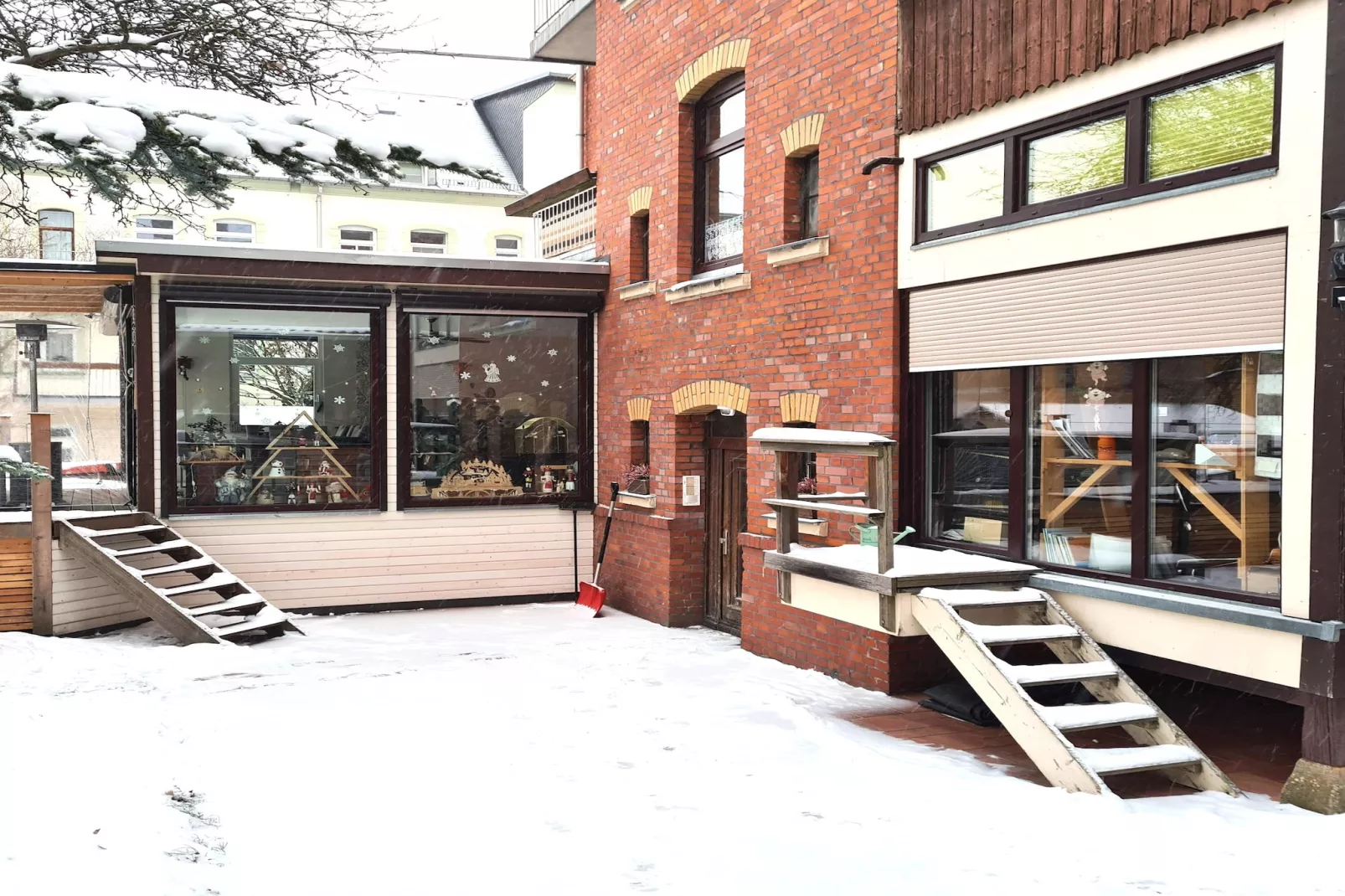 Ferienwohnung Goller im Vogtland/Sachsen - Exterieur winter