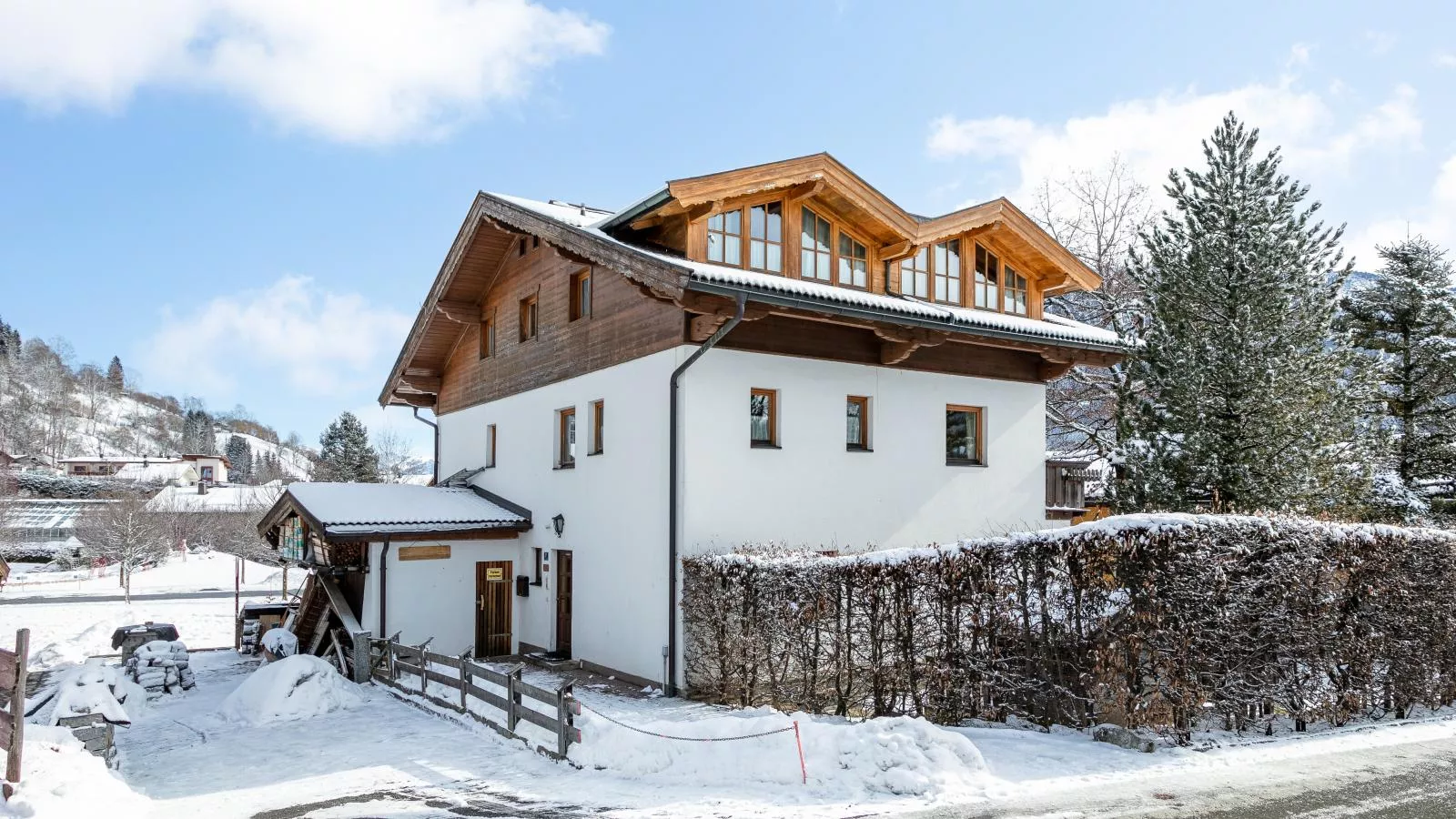 Appartement Brixnerwirt I-Uitzicht winter