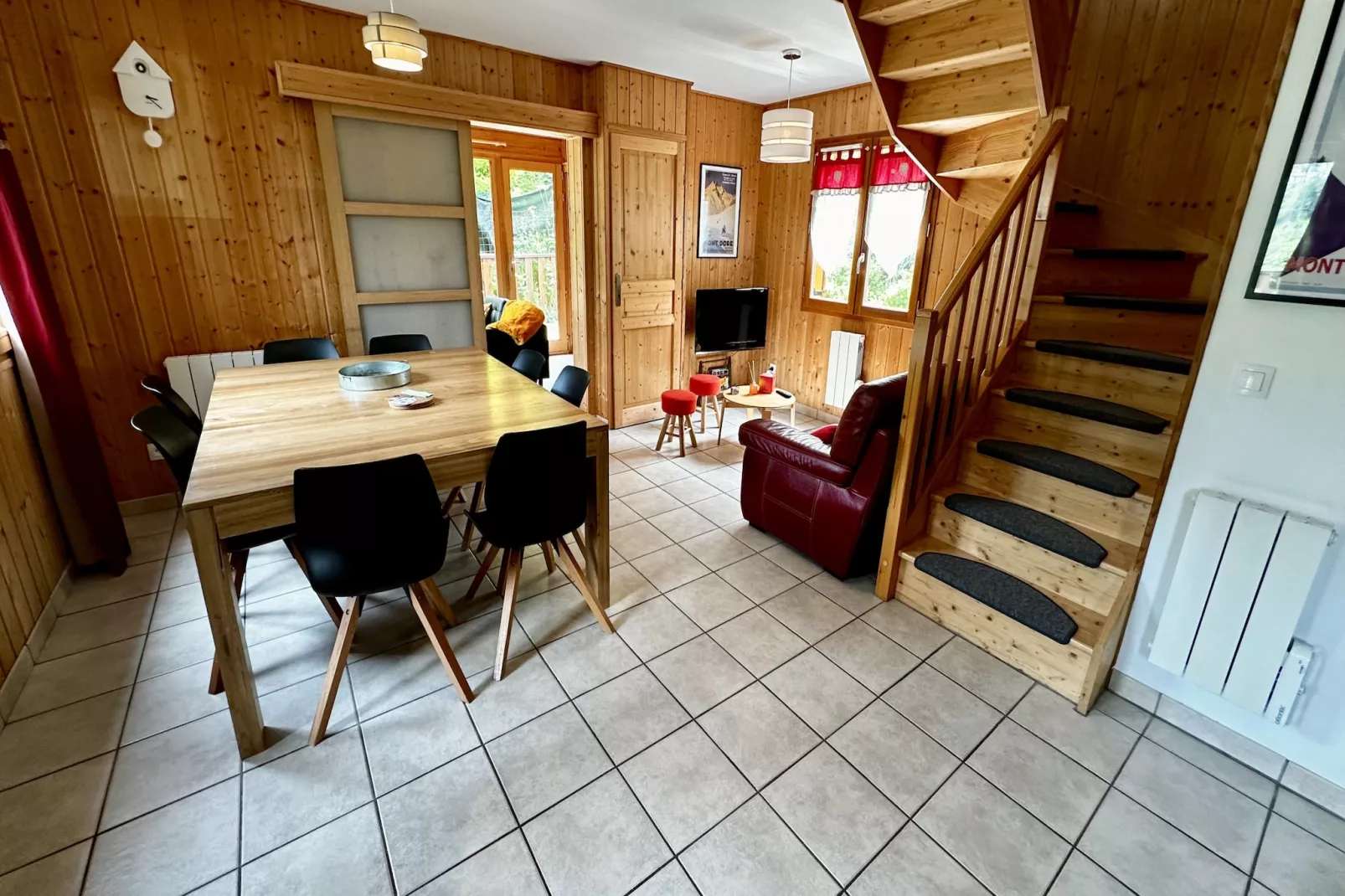 Chalet Le Salers - Mont Dore 10pers - Eetkamer
