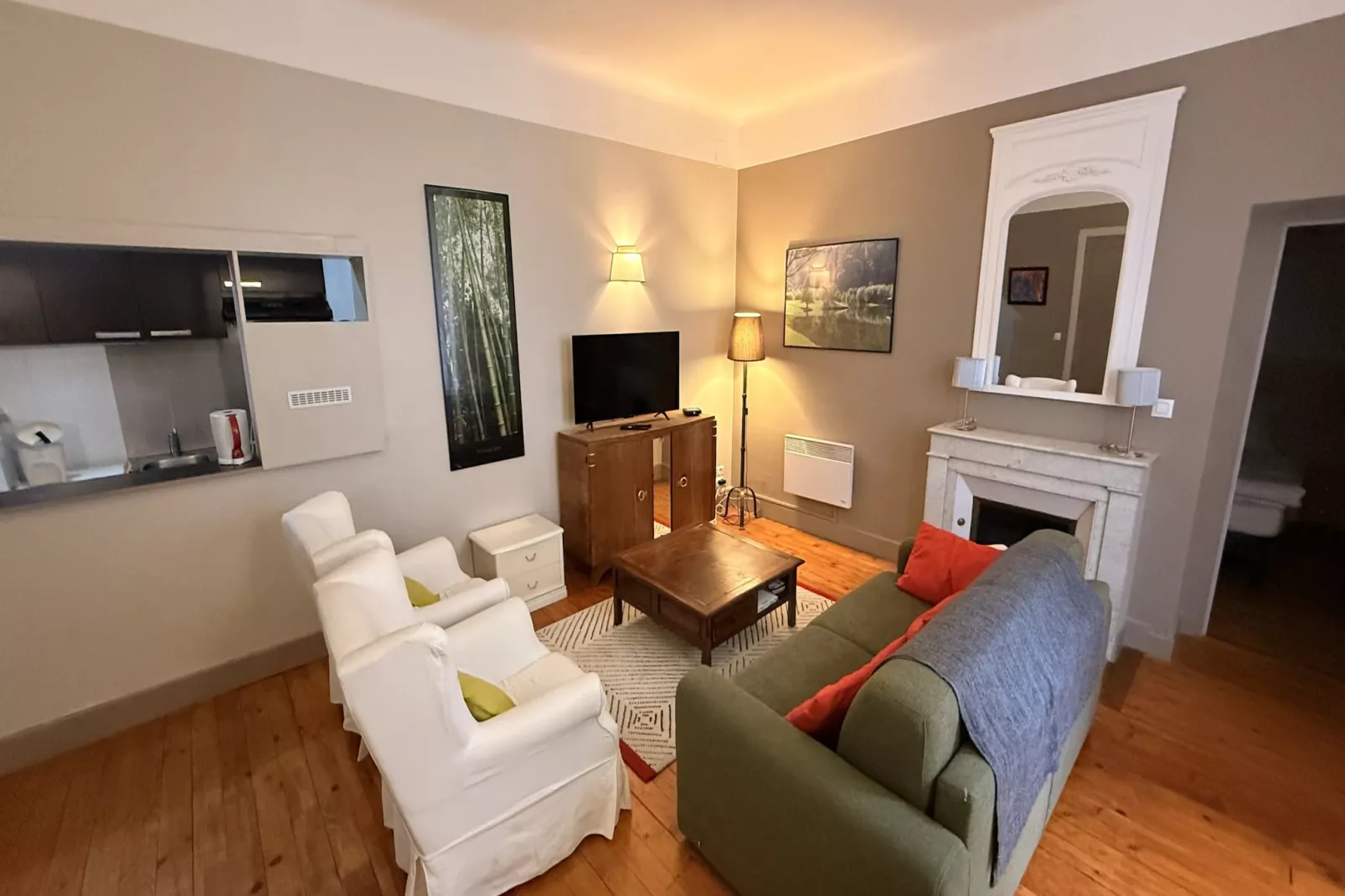 Le Sarciron 111 Le Mont Dore 2/4 pers - Woonkamer