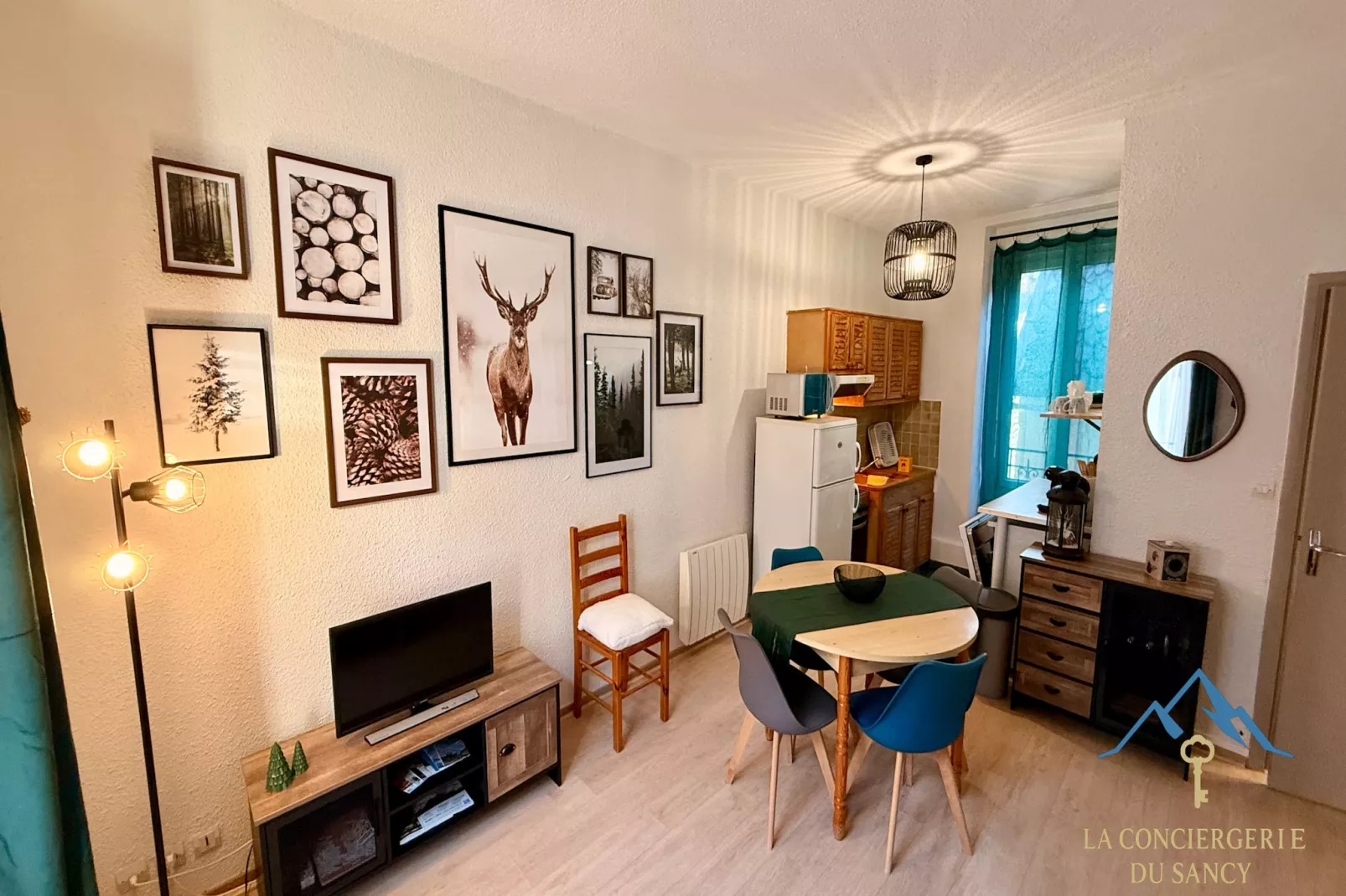 Villa Bleue 3 Le Mont Dore 4/6pers - Woonkamer