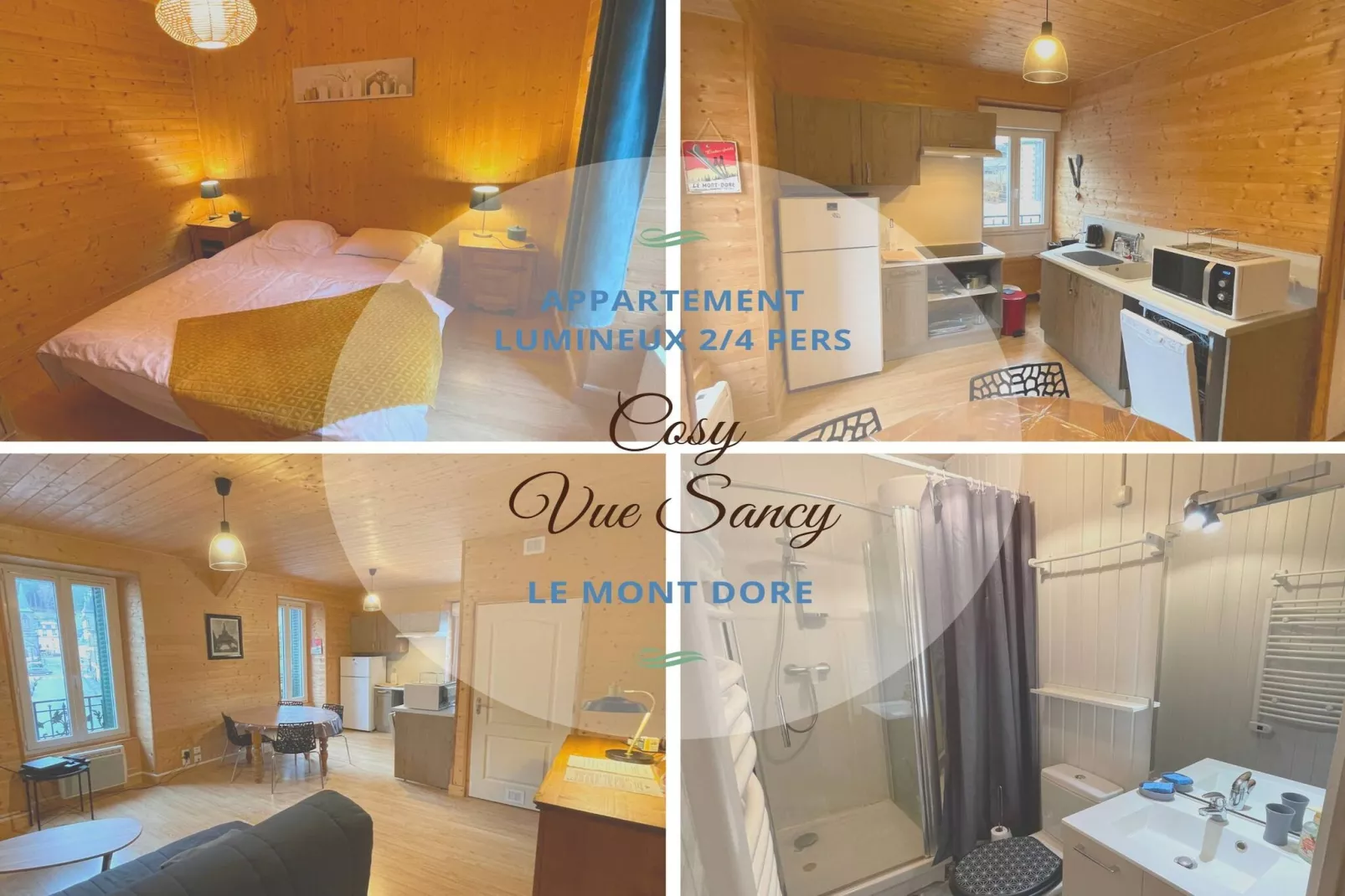 Chez Cédric - Le Mont Dore - Woonkamer