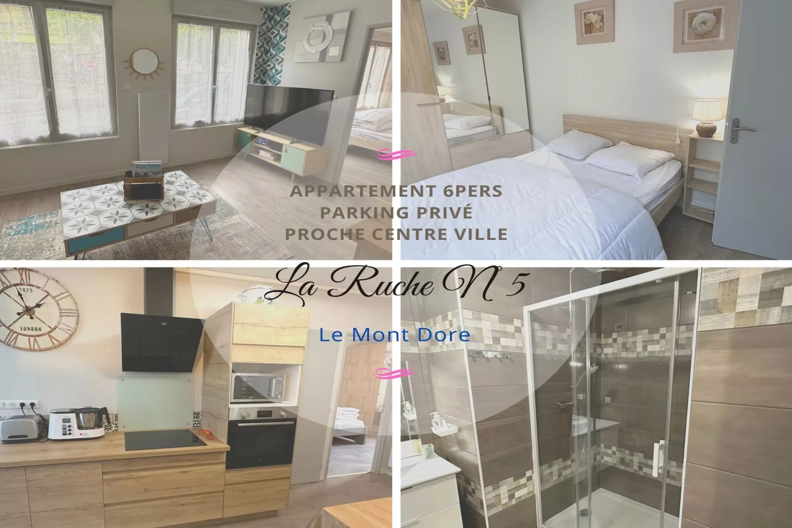 Ruche 5 - Le Mont Dore 7 pers - Keuken