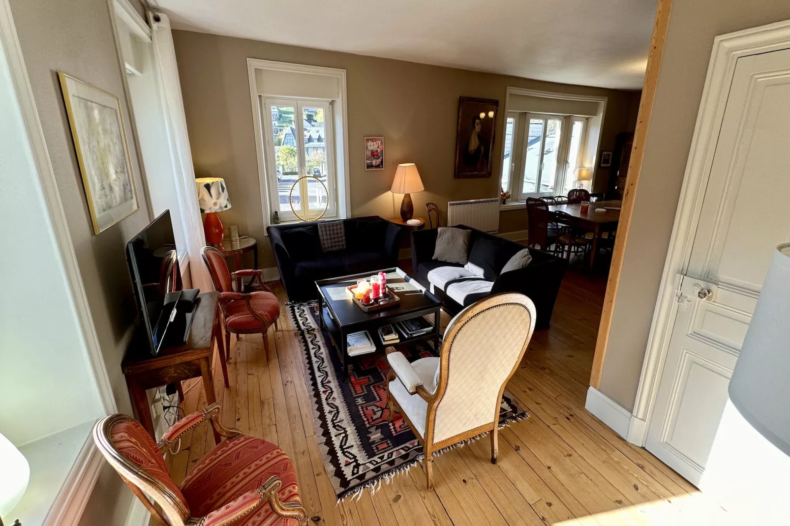 Villa Les Moullières de l’eau 14pers Le Mont Dore - Woonkamer