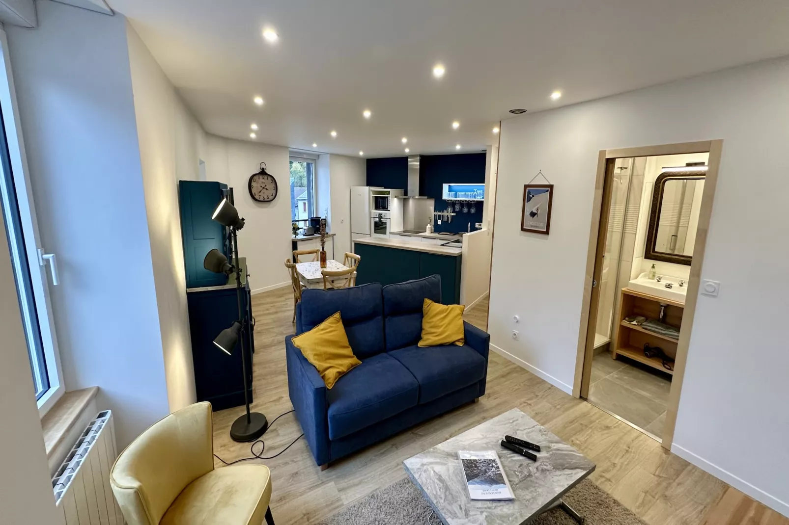 Le Haut de St Jean 4/6 pers Le Mont Dore - Woonkamer