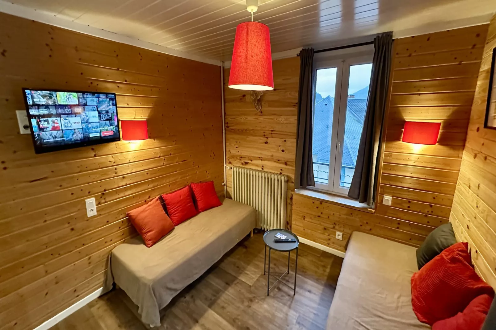 La Croix Morand Le Mont Dore - Woonkamer
