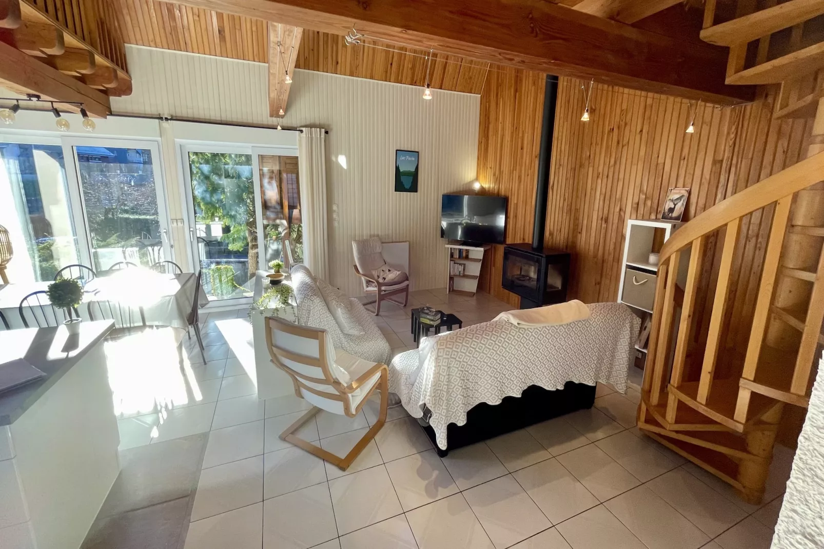 Le Joli Cedre Le Mont Dore-Woonkamer