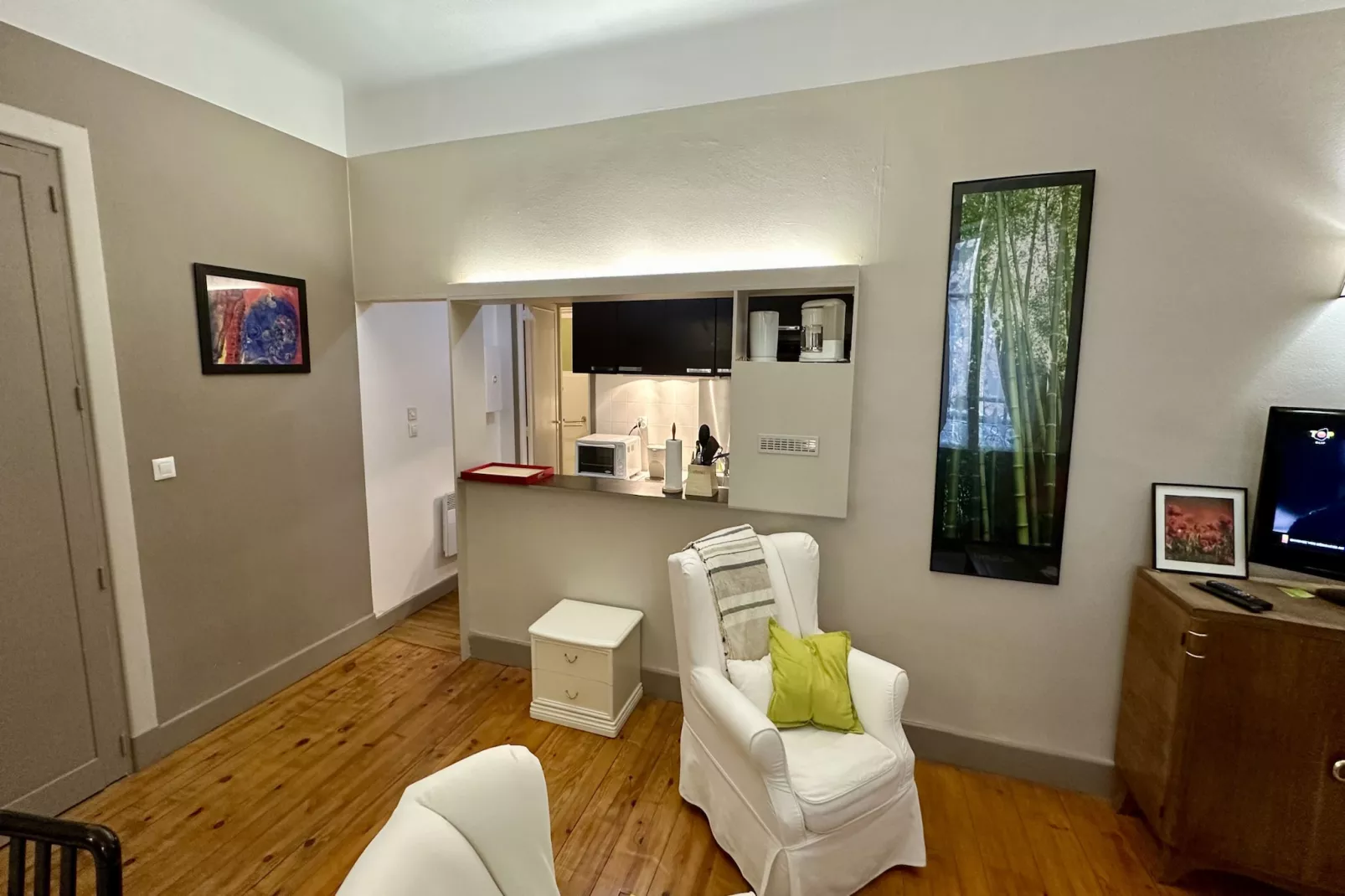 Le Sarciron 111 Le Mont Dore 2/4 pers - Woonkamer