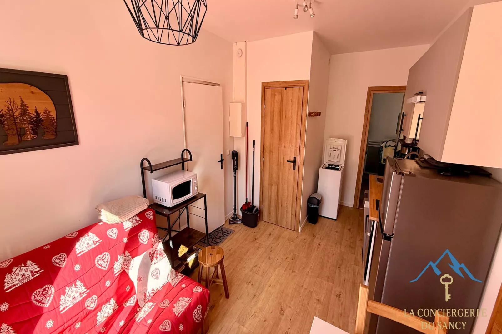 Les Brumes 2 Le Mont Dore 2/4pers - Woonkamer