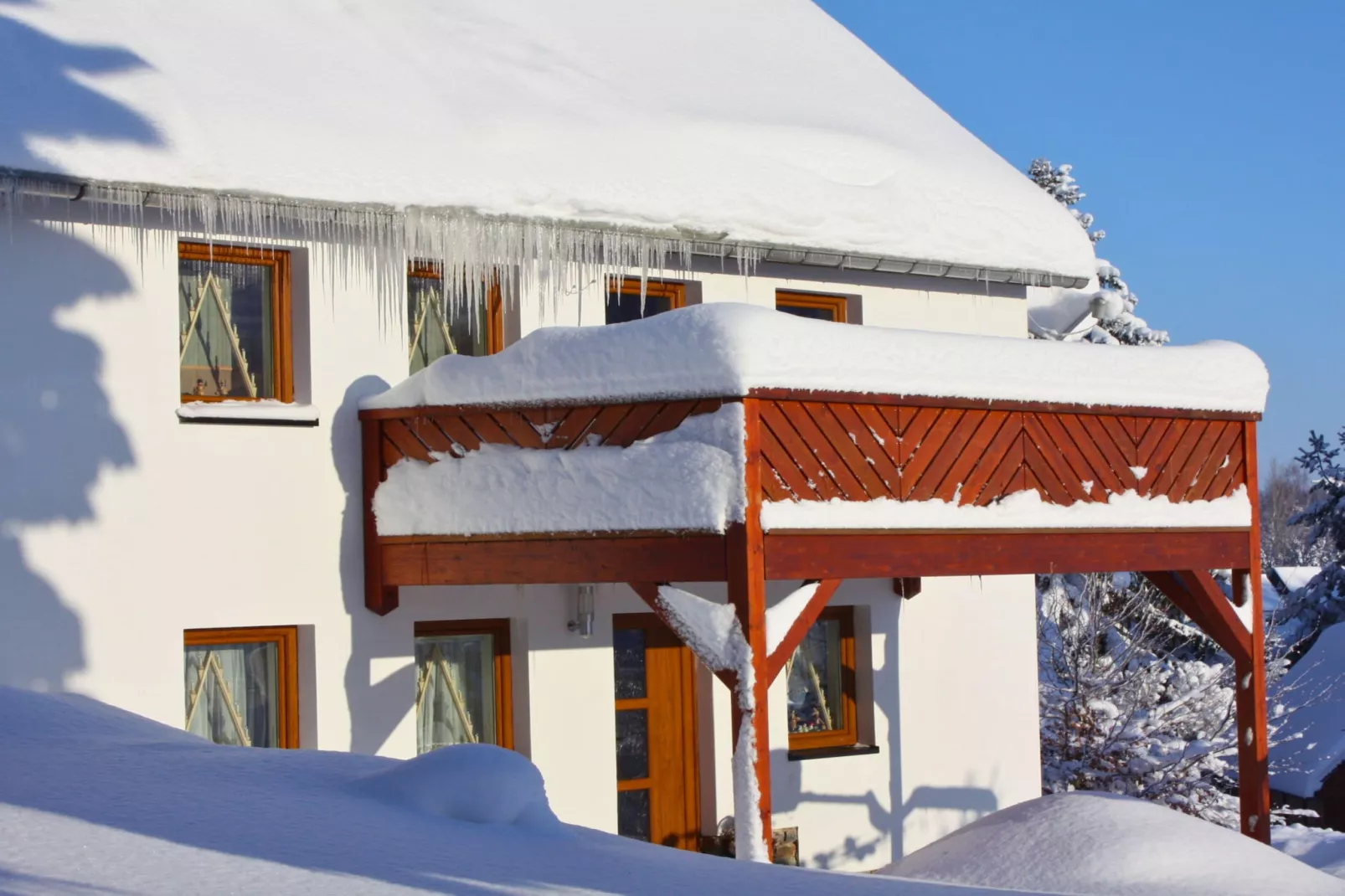 De Kleene-Exterieur winter