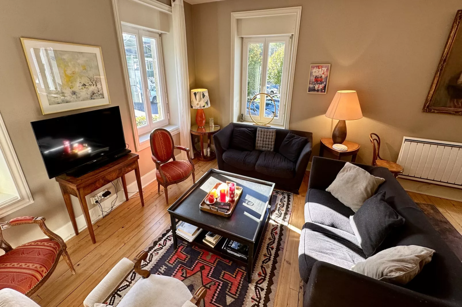 Villa Les Moullières de l’eau 14pers Le Mont Dore - Woonkamer