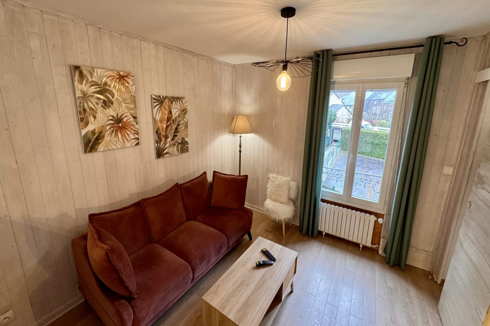 Le Myosotis Le Mont Dore 4pers - Woonkamer