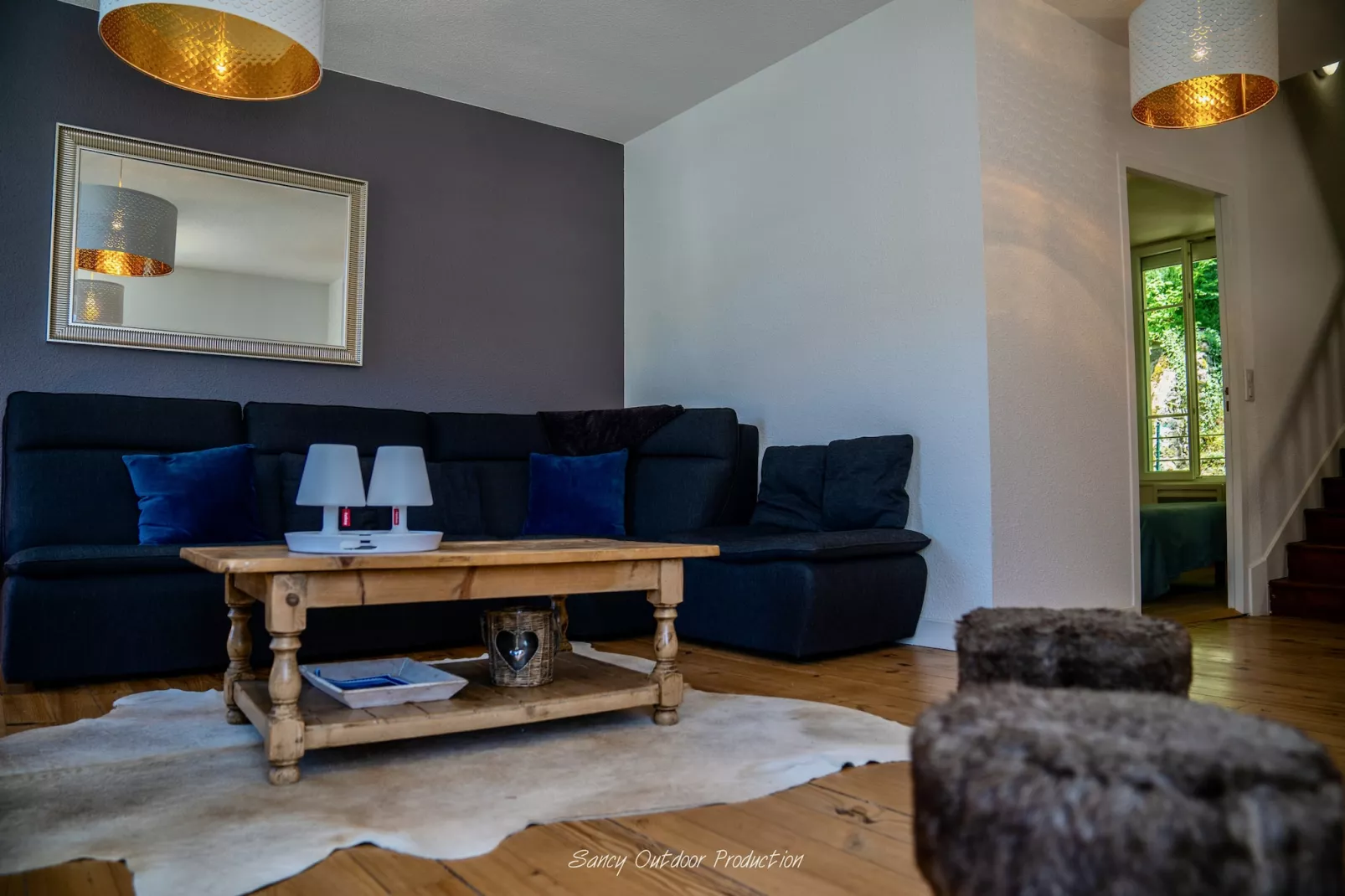 Villa Les Dahlias - Le Mont Dore 14pers - Woonkamer