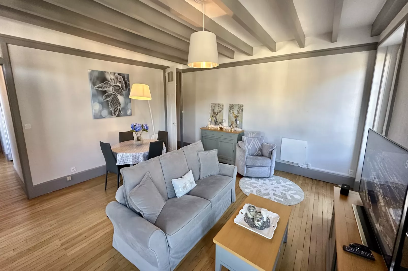 Le Sarciron 192 - Le Mont Dore 2/4 pers - Woonkamer