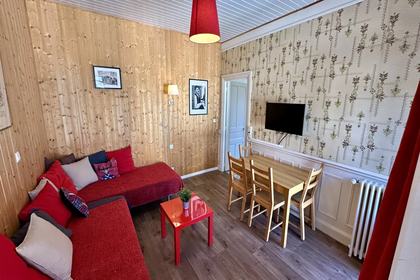 Le Pan de la Grange Le Mont Dore - Woonkamer