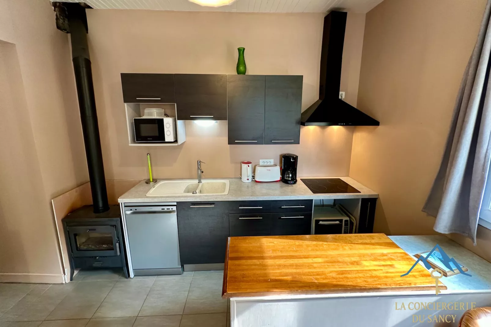 Le Flocon Le Mont Dore 4 pers-Keuken