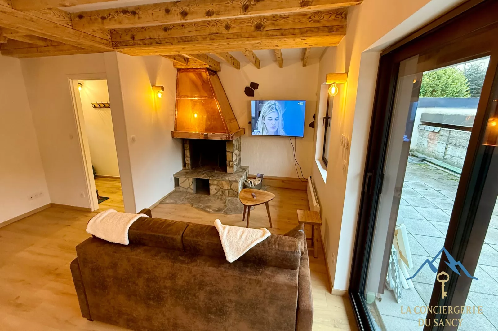 La Cascada Le Mont Dore-Woonkamer