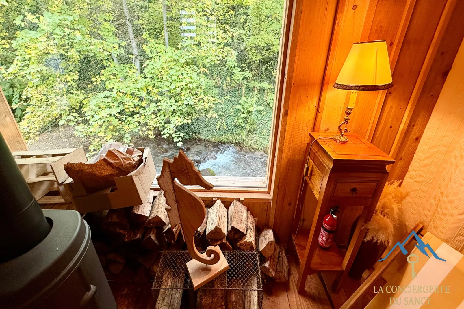 La Maison du Trappeur Le Mont Dore-Woonkamer