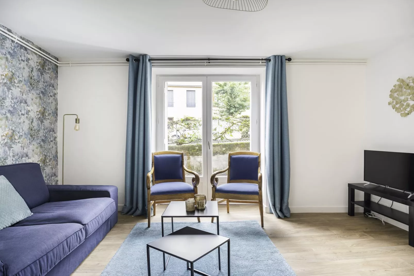 Villa Pax 1 - La Bourboule 5pers-Woonkamer