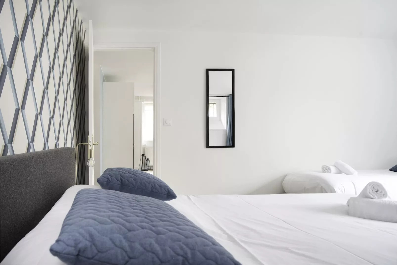 Villa Pax 1 - La Bourboule 5pers-Slaapkamer