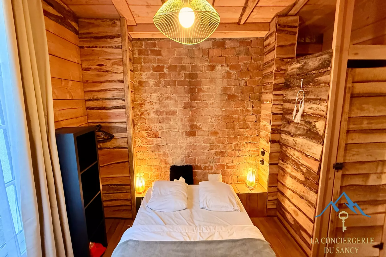 La Cabane des Sources Le Mont Dore 2pers-Slaapkamer