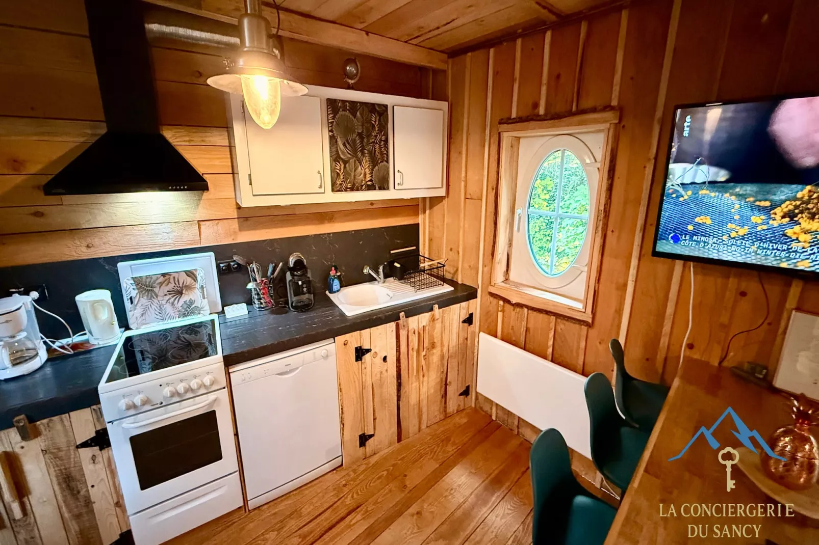 La Maison du Trappeur Le Mont Dore-Keuken