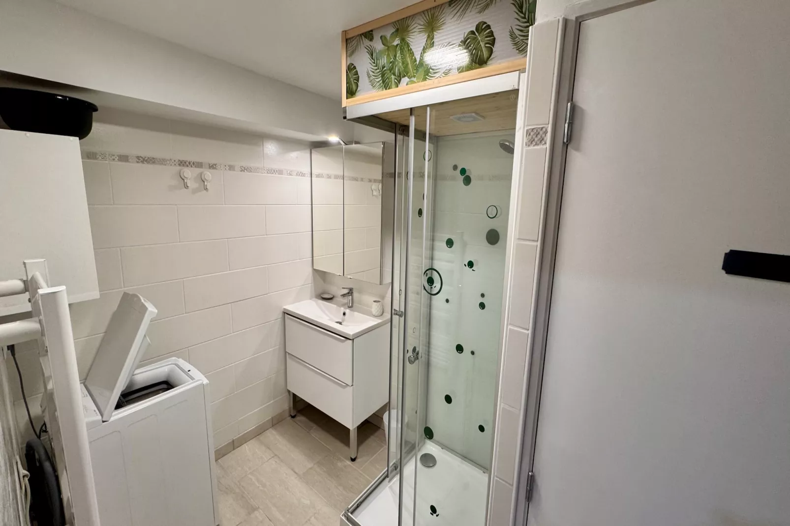 Le Jasmin 3pers Le Mont Dore - Badkamer