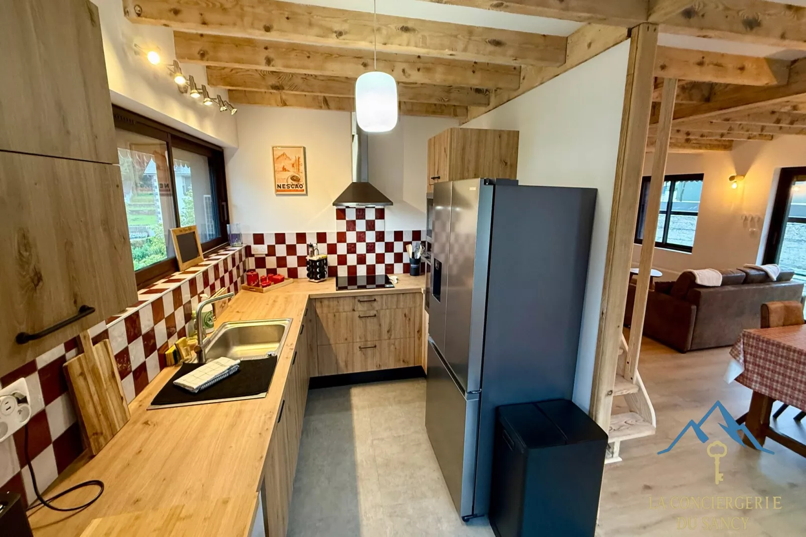 La Cascada Le Mont Dore-Keuken