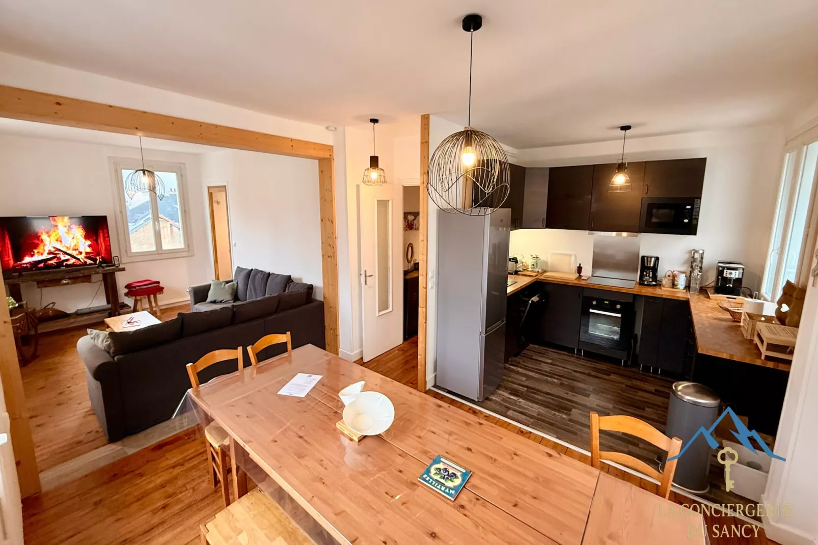 Le Mont Dole Duplex 11 pers - Keuken