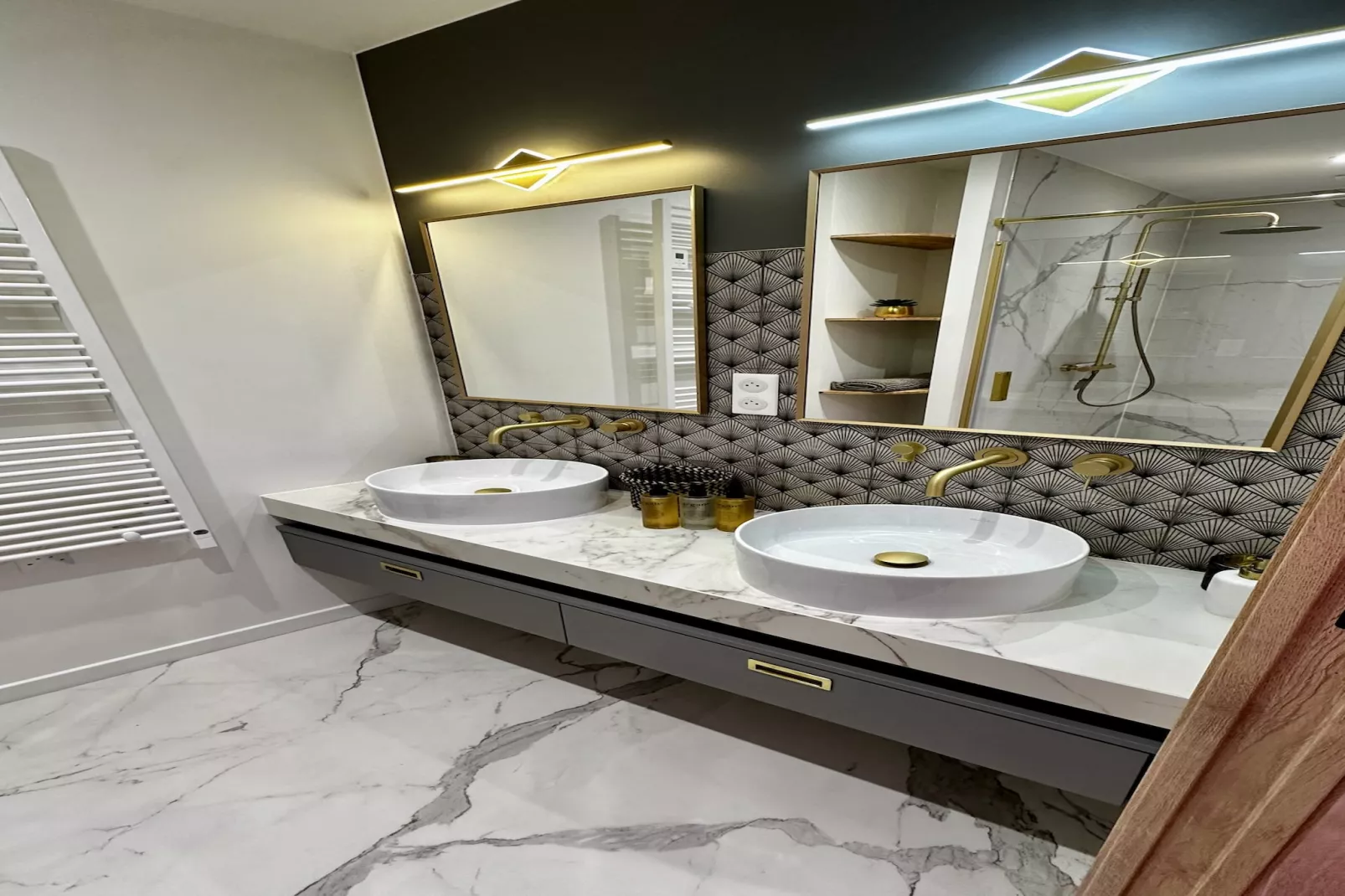 Le Refuge des Skieurs - Badkamer