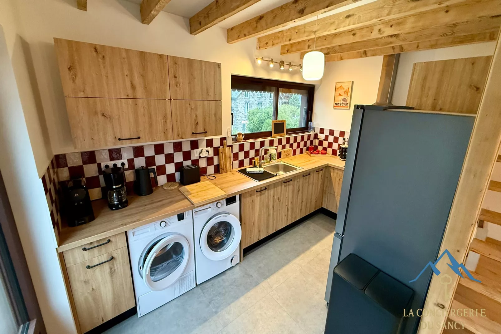 La Cascada Le Mont Dore-Keuken