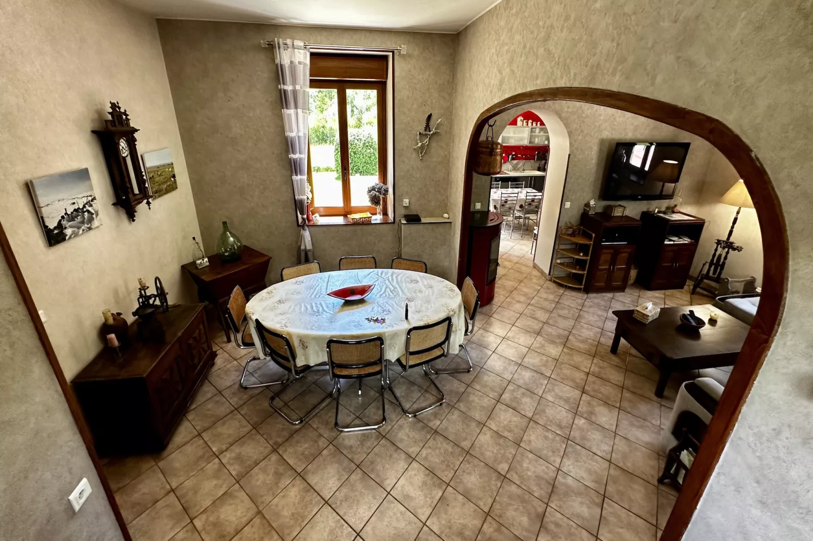 L'école du Hameau - Mont Dore 9 pers - Eetkamer