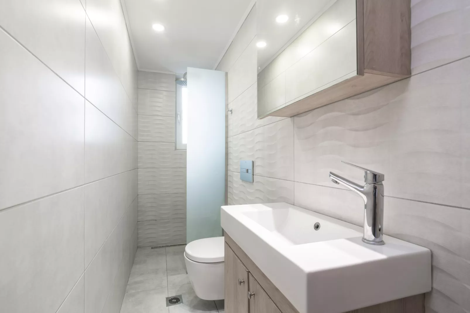 Andriana´s holiday apartments- 3 BR-Badkamer