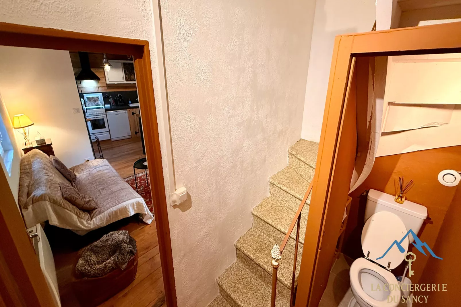 La Maison du Trappeur Le Mont Dore-Badkamer