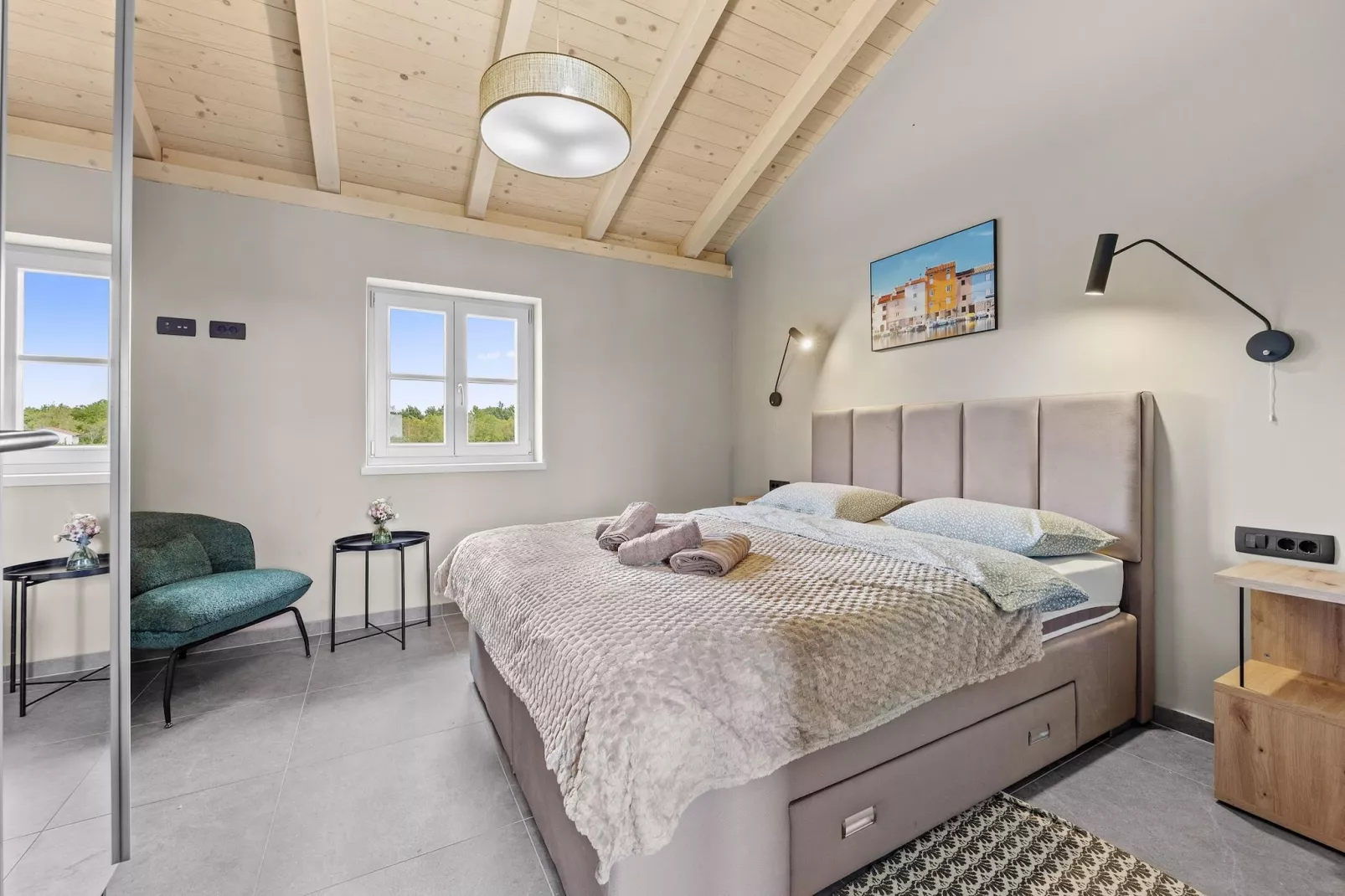 Villa Lunistra-Slaapkamer