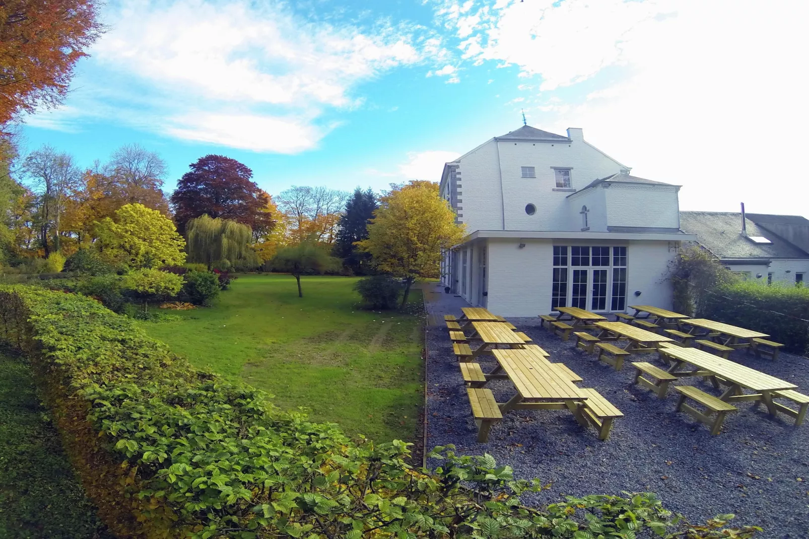 Château St-Jean - Uitzicht zomer