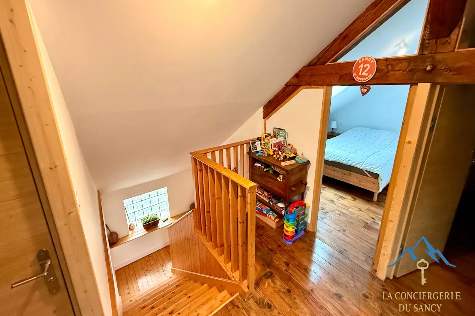 Le Mont Dole Duplex 11 pers - Slaapkamer