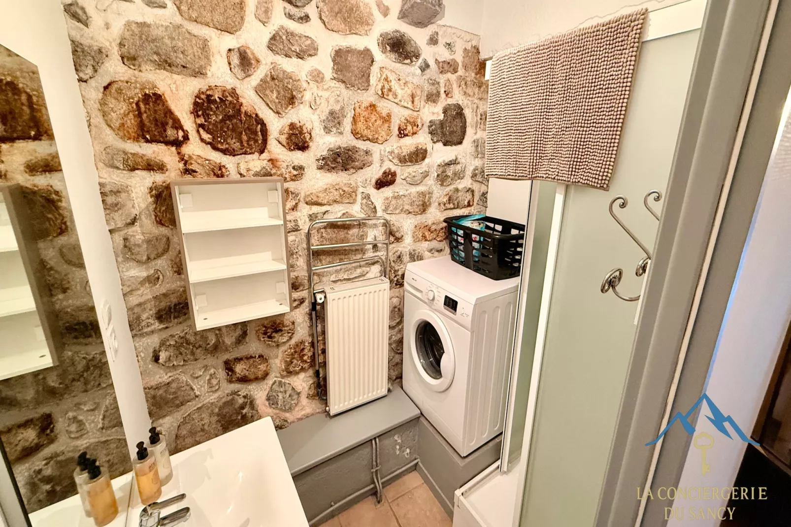 La Grange BOREL 12 pers Murat Le Quaire - Badkamer