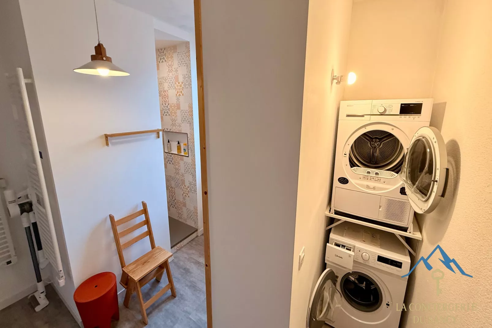 Le Mont Dole Duplex 11 pers - Badkamer