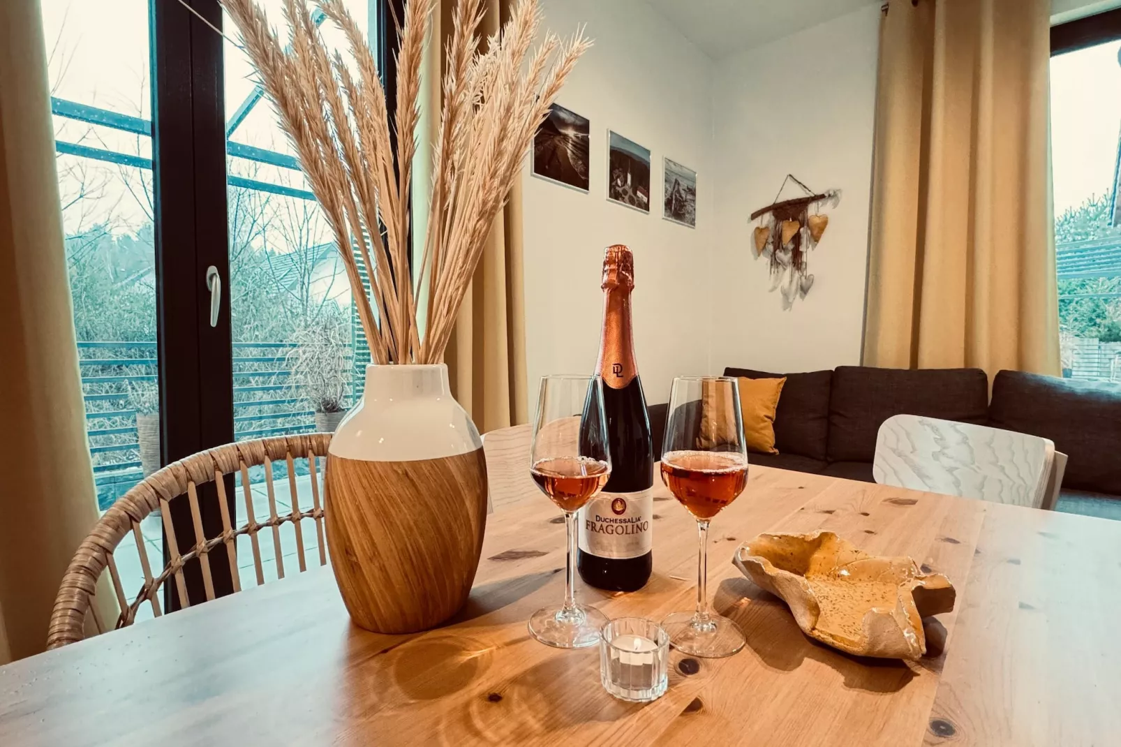 Dom wakacyjny Wilcza 12a dla 4 osób-Woonkamer