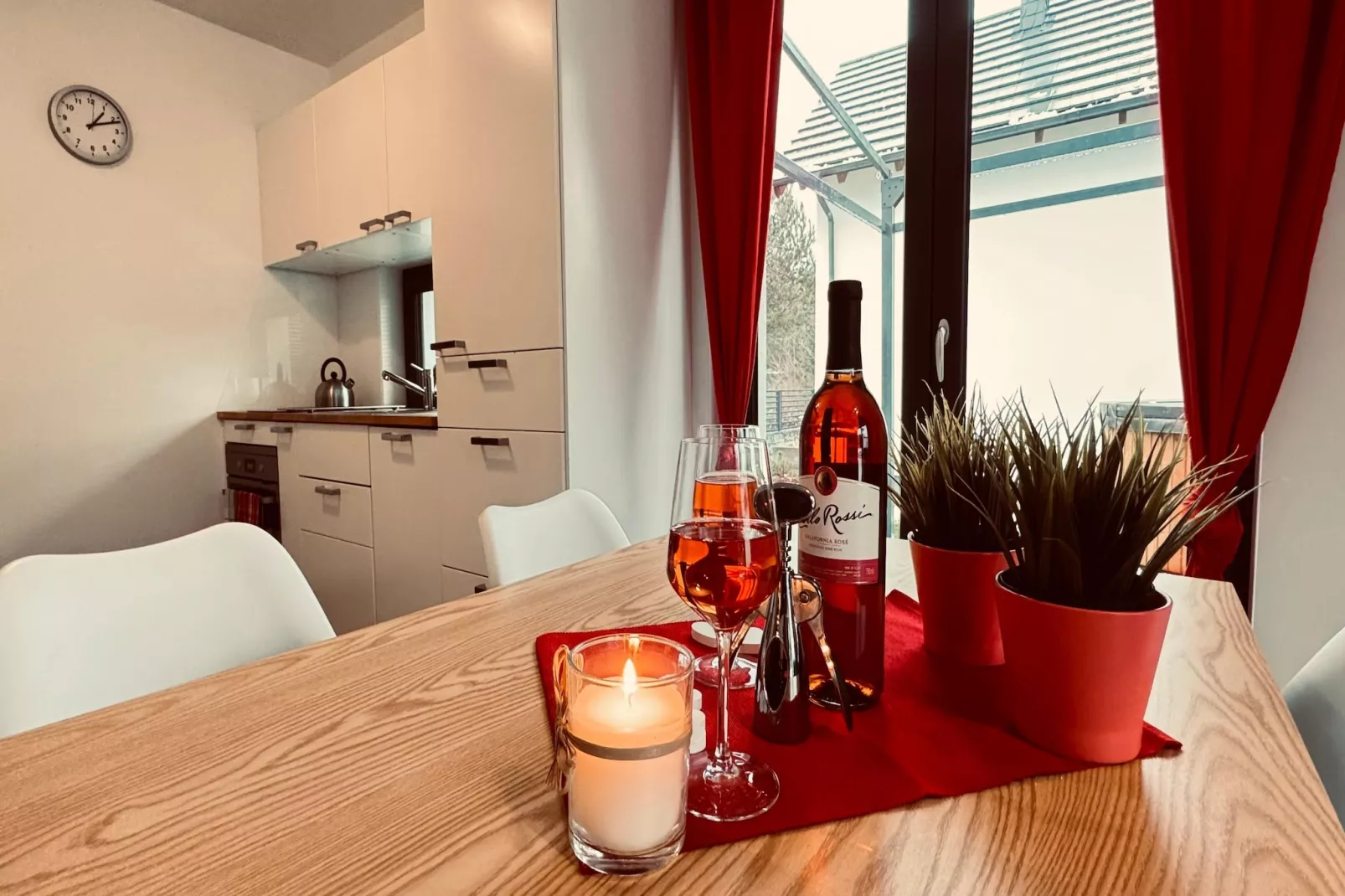 Dom wakacyjny Wilcza 12b dla 4 osób-Woonkamer