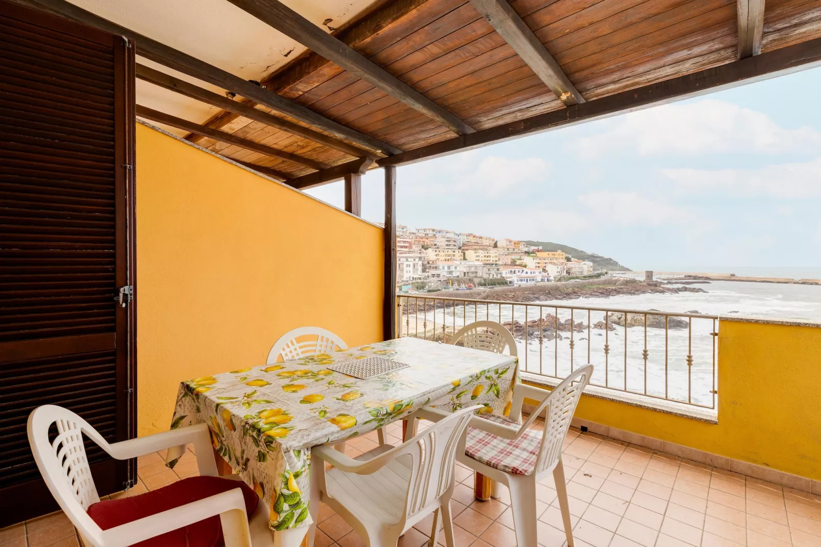 CASA MARINA FRONTE MARE-Terrasbalkon