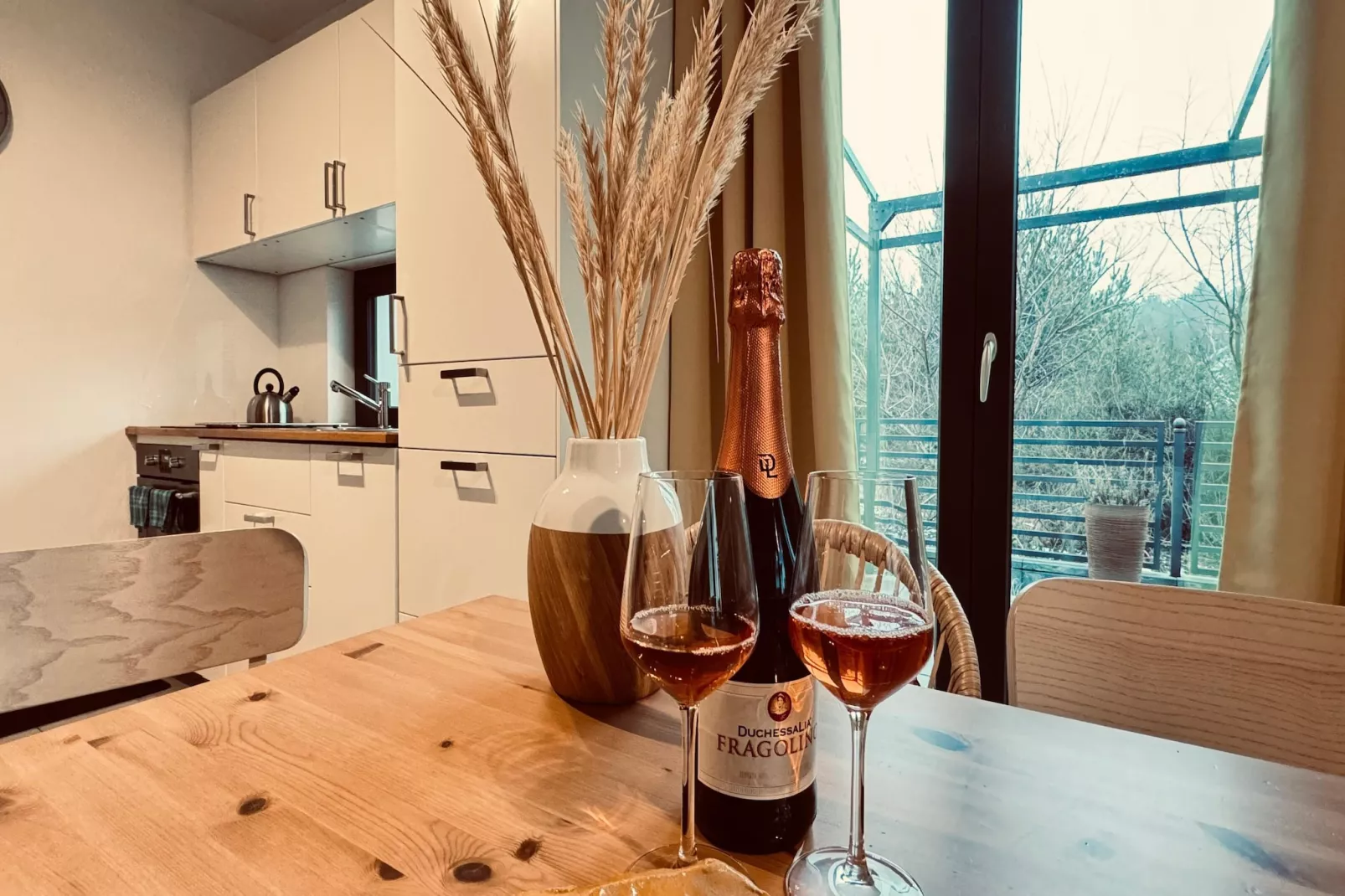 Dom wakacyjny Wilcza 12a dla 4 osób-Woonkamer