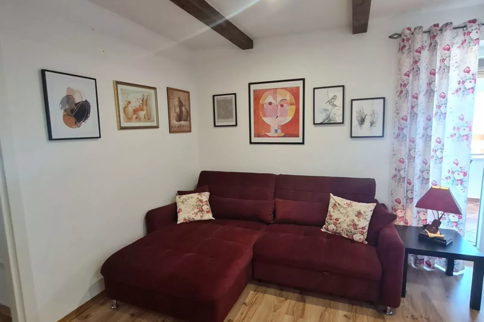 Apartment Erna II in Porec, Istria - Woonkamer