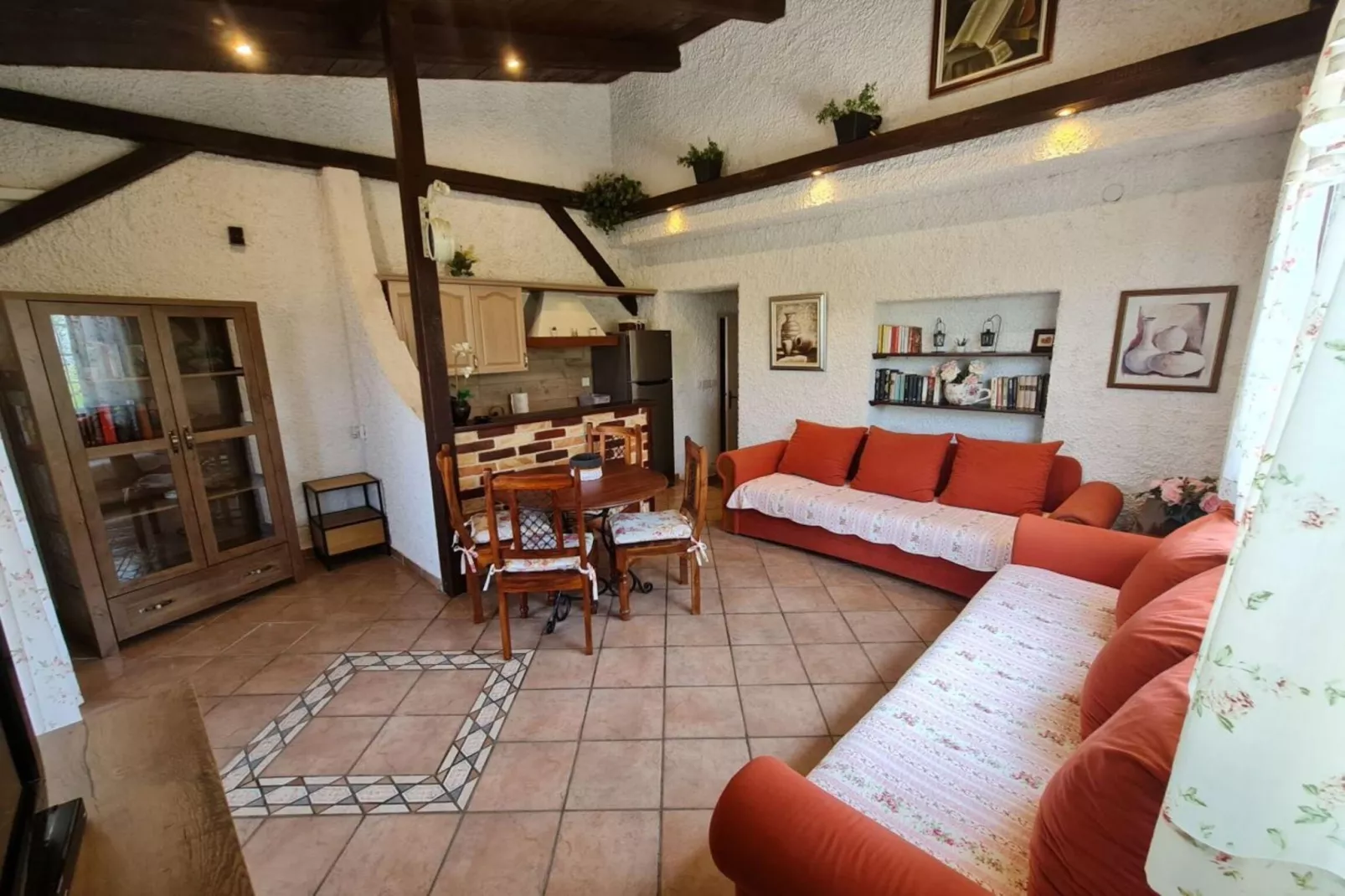 Apartment Erna in Porec, Istria - Woonkamer