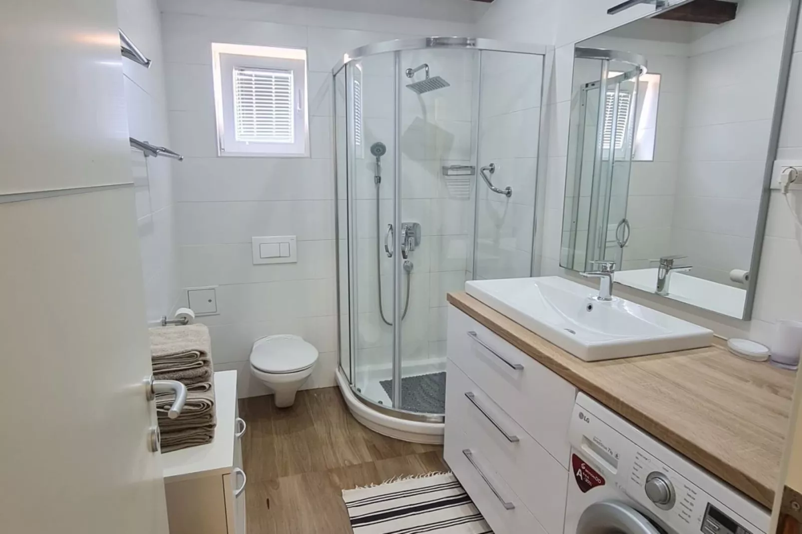 Apartment Erna II in Porec, Istria - Badkamer
