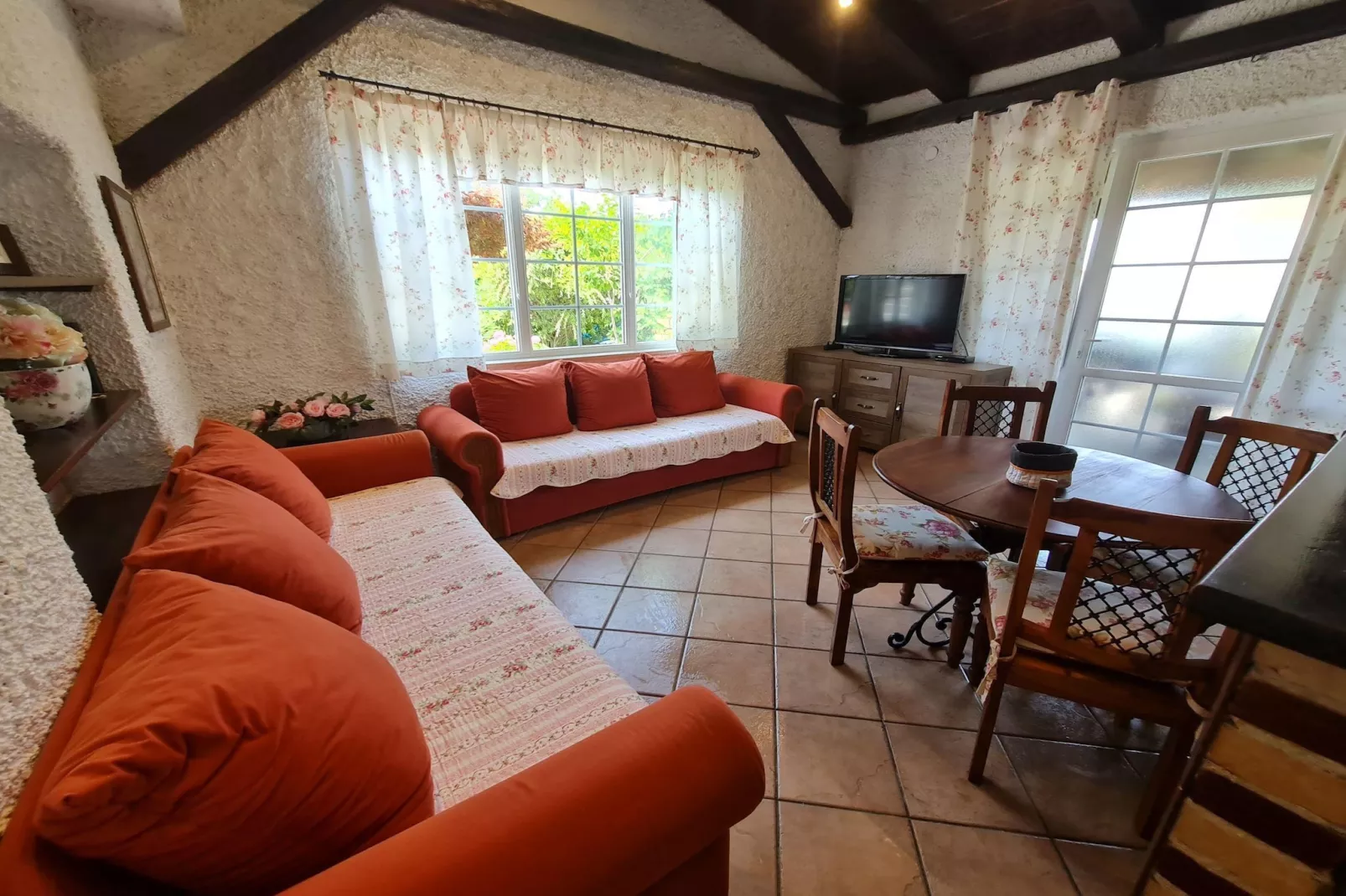 Apartment Erna in Porec, Istria - Woonkamer